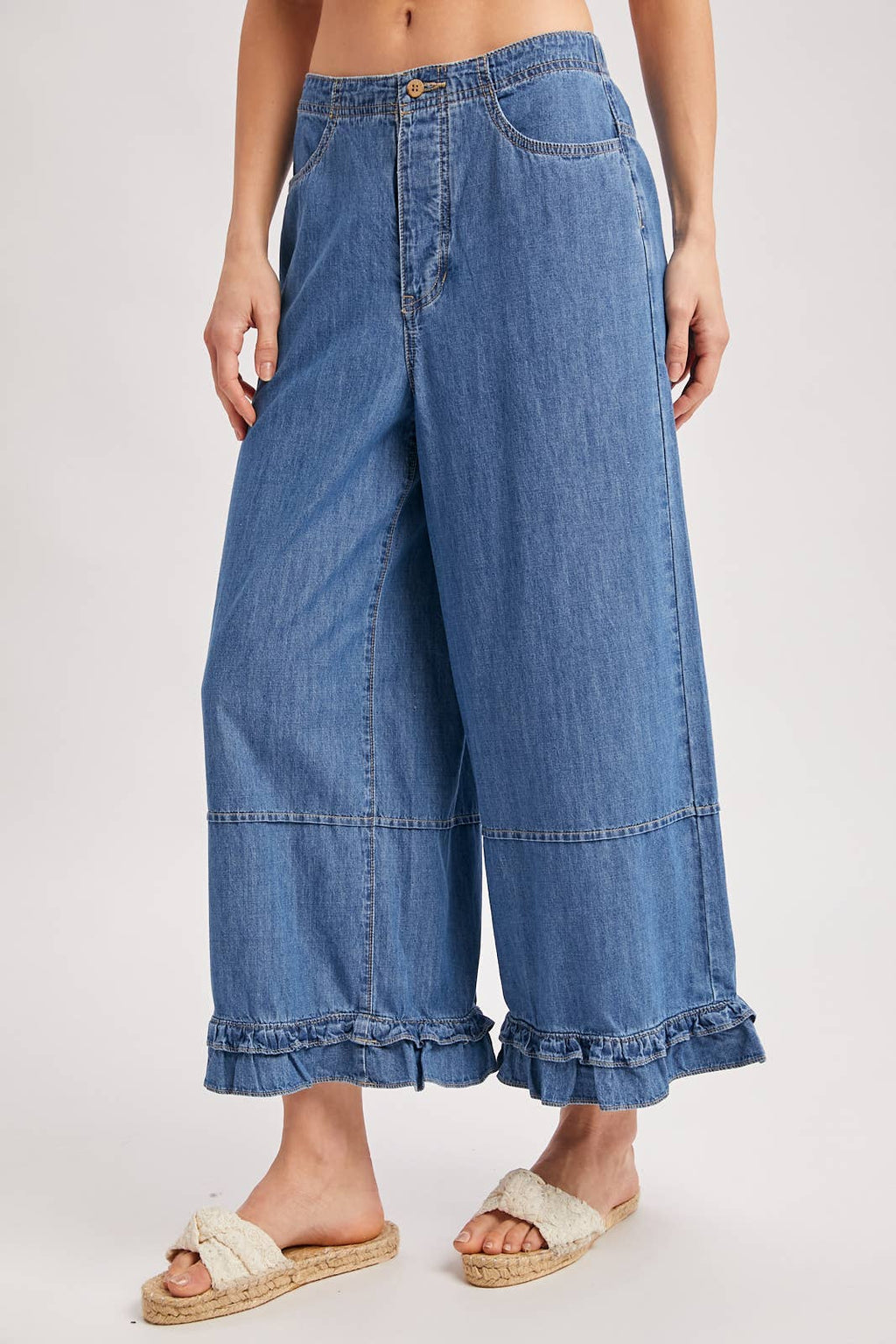 Caroline Denim Bloomer Jeans