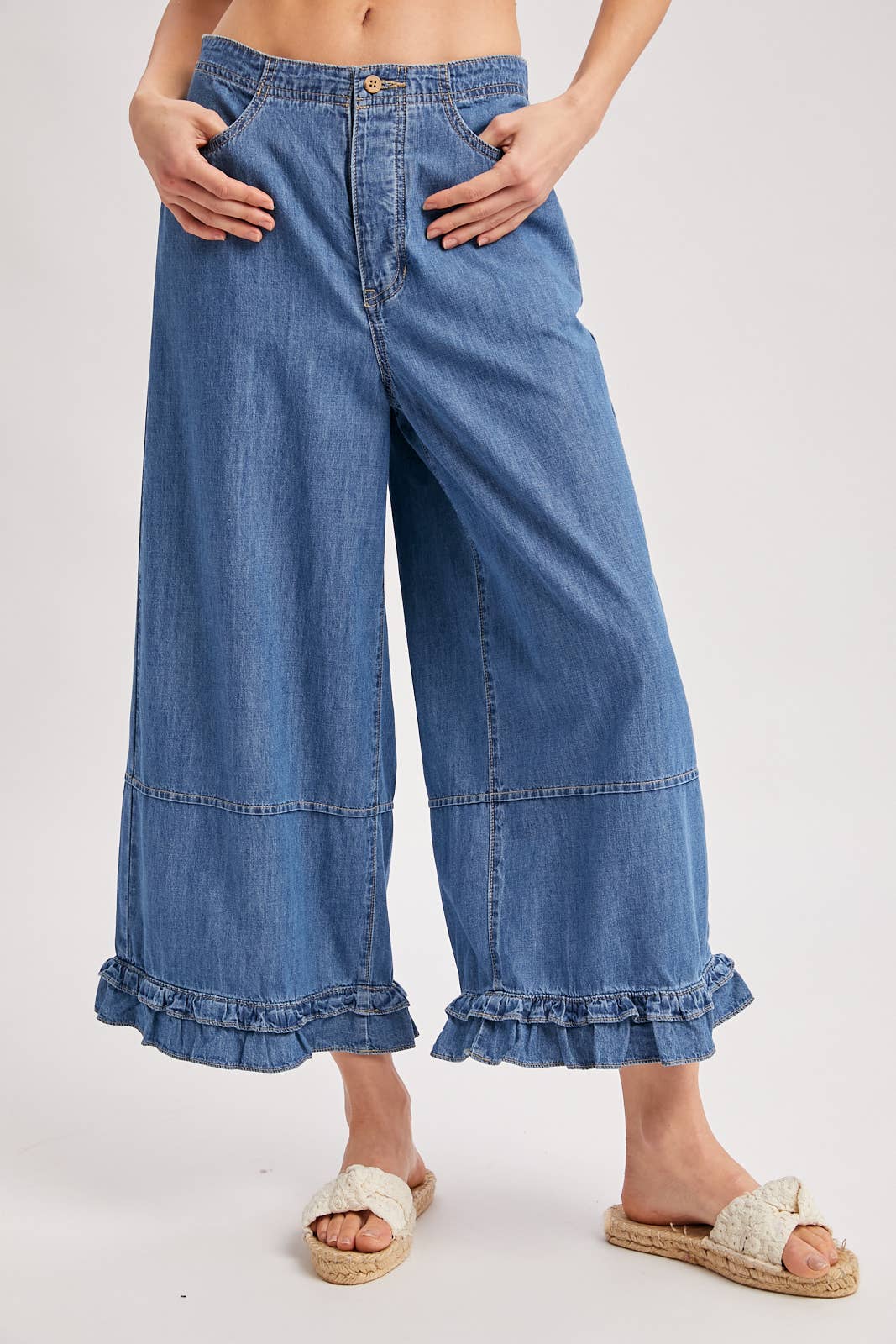 Caroline Denim Bloomer Jeans