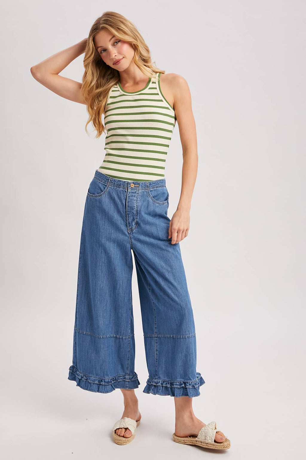 Caroline Denim Bloomer Jeans