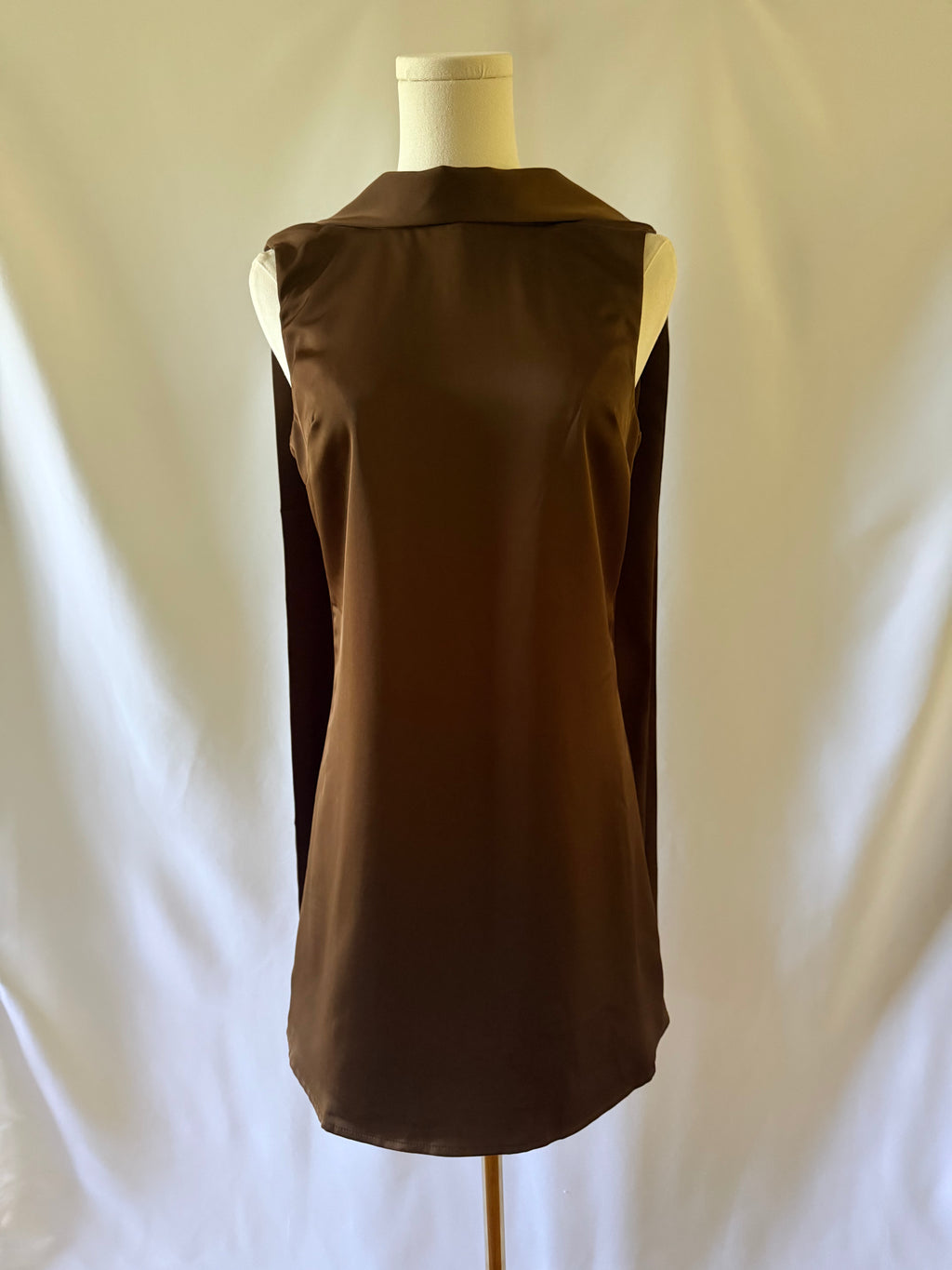 Zoe Satin Mini Dress