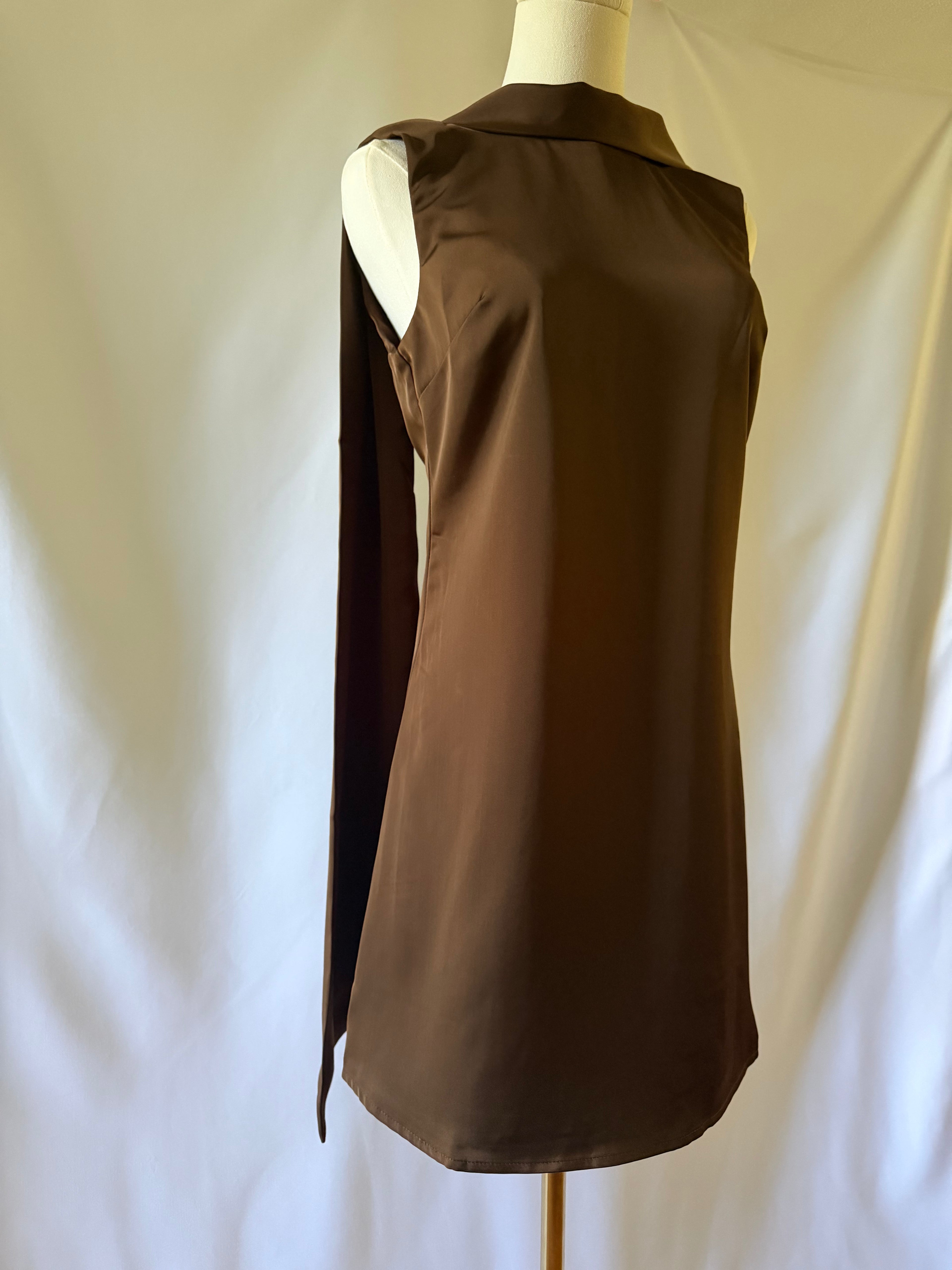 Zoe Satin Mini Dress