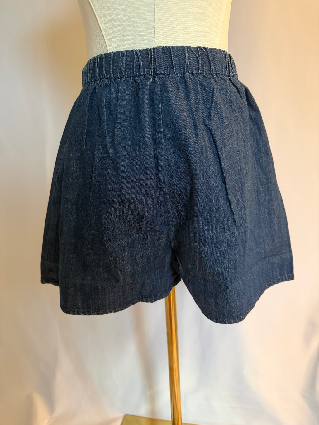 Willow Denim Elastic Shorts
