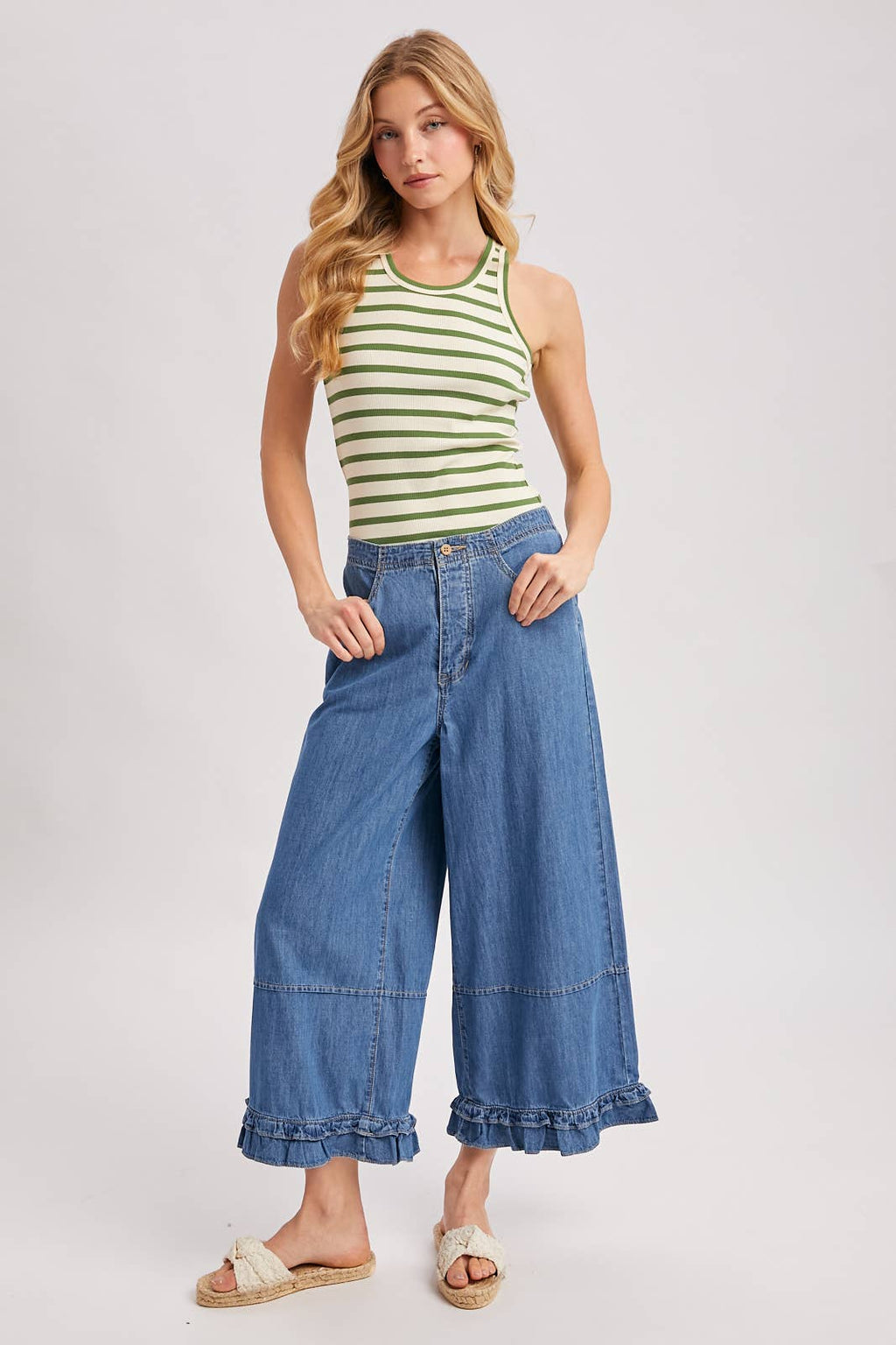 Caroline Denim Bloomer Jeans